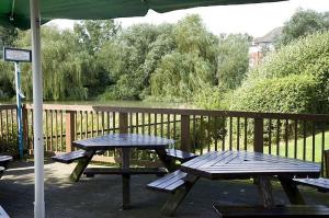 The Bedrooms at Premier Inn Basildon (Festival Park)