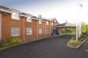 The Bedrooms at Premier Inn Birmingham