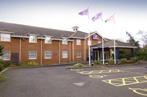 The Bedrooms at Premier Inn Birmingham