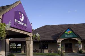 The Bedrooms at Premier Inn Falkirk