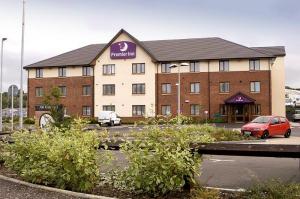 The Bedrooms at Premier Inn Glasgow East Kilbride Nerston