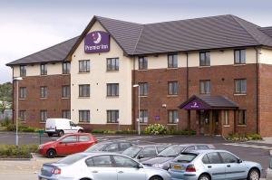 The Bedrooms at Premier Inn Glasgow East Kilbride Nerston