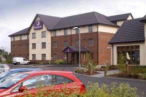 The Bedrooms at Premier Inn Glasgow East Kilbride Nerston