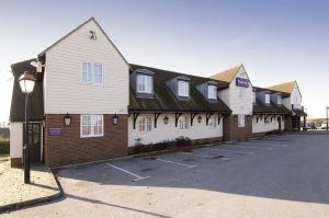 The Bedrooms at Premier Inn Gravesend