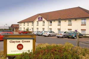 The Bedrooms at Premier Inn Oldham Central