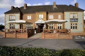 The Bedrooms at Premier Inn Peterborough North