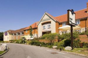 The Bedrooms at Premier Inn Petersfield