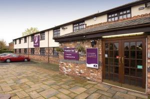 The Bedrooms at Premier Inn Manchester