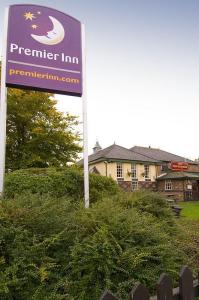 The Bedrooms at Premier Inn Manchester
