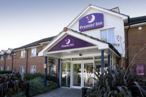 The Bedrooms at Premier Inn Loughton