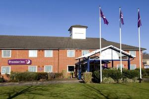 The Bedrooms at Premier Inn Pontypool