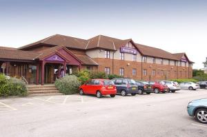 The Bedrooms at Premier Inn Mansfield