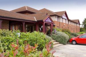 The Bedrooms at Premier Inn Mansfield