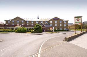 The Bedrooms at Premier Inn Margate