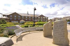 The Bedrooms at Premier Inn Margate