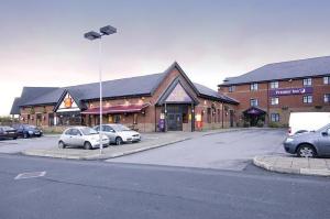 The Bedrooms at Premier Inn Manchester (Hyde)