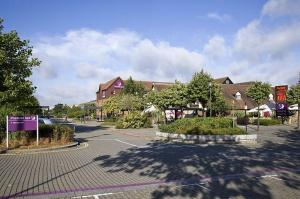 The Bedrooms at Premier Inn Milton Keynes Central