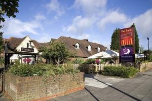 The Bedrooms at Premier Inn Milton Keynes Central