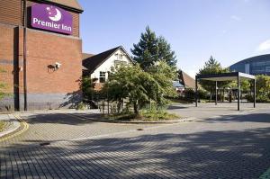 The Bedrooms at Premier Inn Milton Keynes Central