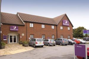The Bedrooms at Premier Inn Manchester Trafford Centre North