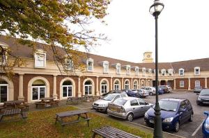 The Bedrooms at Premier Inn Manchester Trafford Centre South