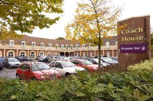 The Bedrooms at Premier Inn Manchester Trafford Centre South