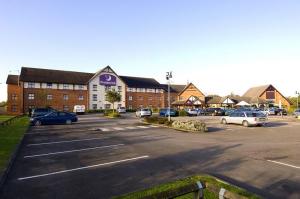 The Bedrooms at Premier Inn Preston East