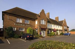 The Bedrooms at Premier Inn Redditch