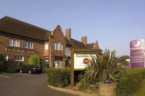 The Bedrooms at Premier Inn Redditch