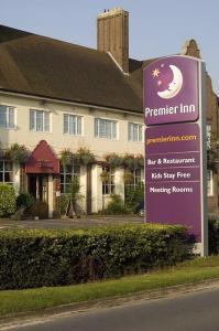 The Bedrooms at Premier Inn Redditch