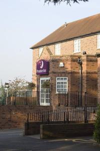 The Bedrooms at Premier Inn Redditch