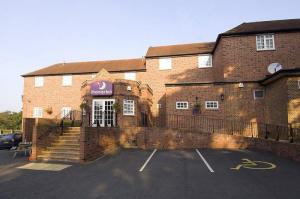 The Bedrooms at Premier Inn Redditch