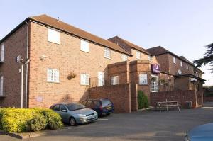 The Bedrooms at Premier Inn Redditch