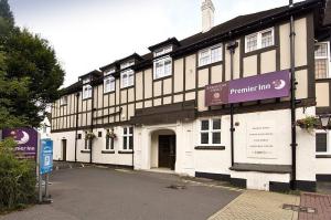 The Bedrooms at Premier Inn Solihull North