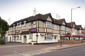 The Bedrooms at Premier Inn Solihull North