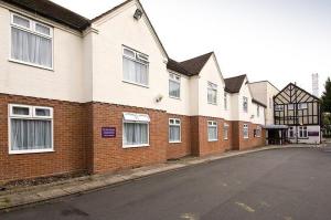 The Bedrooms at Premier Inn Solihull North