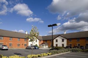The Bedrooms at Premier Inn Waltham Abbey
