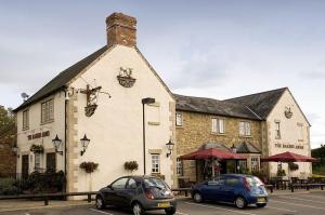 The Bedrooms at Premier Inn Waltham Abbey