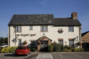 The Bedrooms at Premier Inn Waltham Abbey