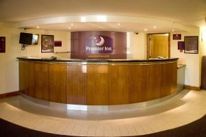 The Bedrooms at Premier Inn Waltham Abbey