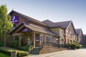 The Bedrooms at Premier Inn Colchester North