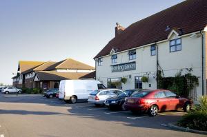 The Bedrooms at Premier Inn Clacton-On-Sea