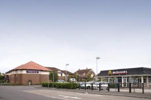 The Bedrooms at Premier Inn Newark