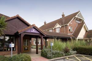 The Bedrooms at Premier Inn Newark