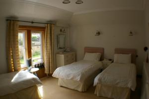 The Bedrooms at Willow House Guest House