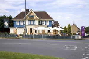 The Bedrooms at Premier Inn Dunstable