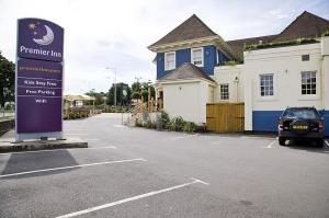 The Bedrooms at Premier Inn Dunstable