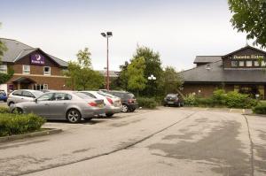 The Bedrooms at Premier Inn Durham North