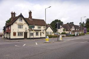 The Bedrooms at Premier Inn East Grinstead