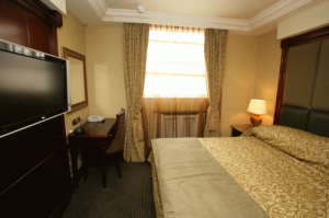 The Bedrooms at Grand Royale London Hyde Park